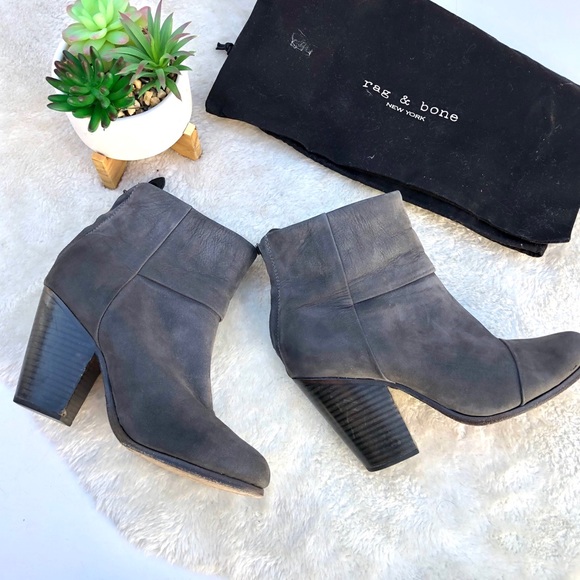 *Rag & Bone | Newbury SuedeHeeled Booties 6.5 - Picture 5 of 16